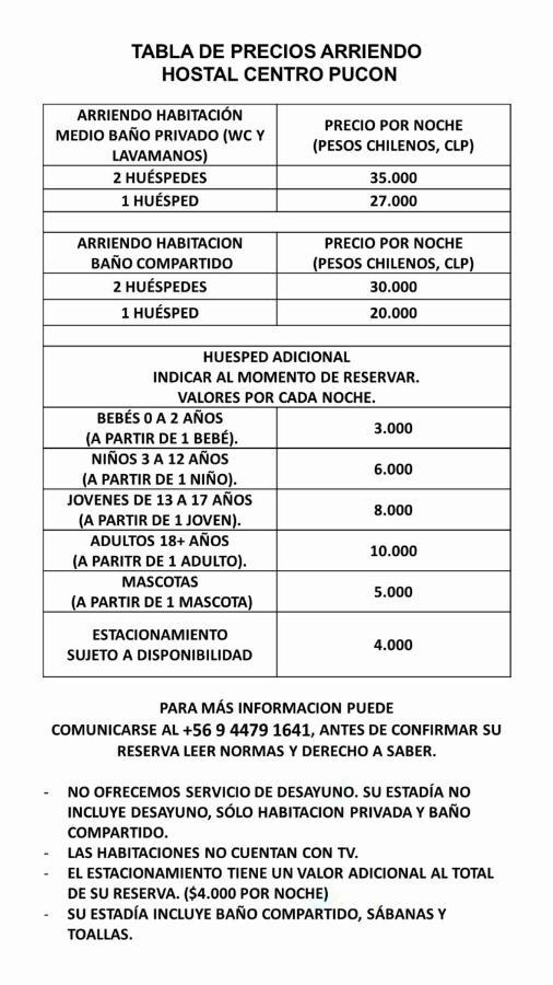 Habitaciones Centro Pucón المظهر الخارجي الصورة